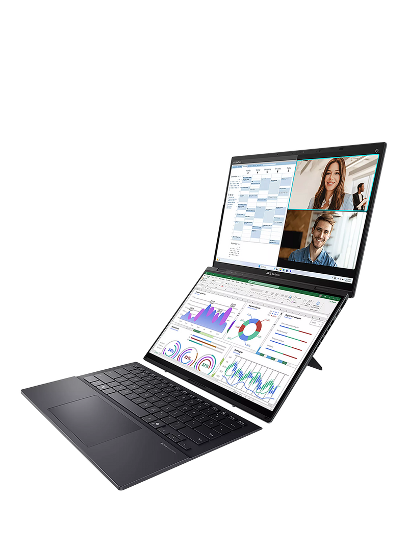 ASUS ZenBook Duo 14 inch dual screen laptop, imported from the UK