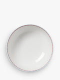 In The Roundhouse Italian Fine China pasta serving bowl 25cm White/Multi, imported from the UK
