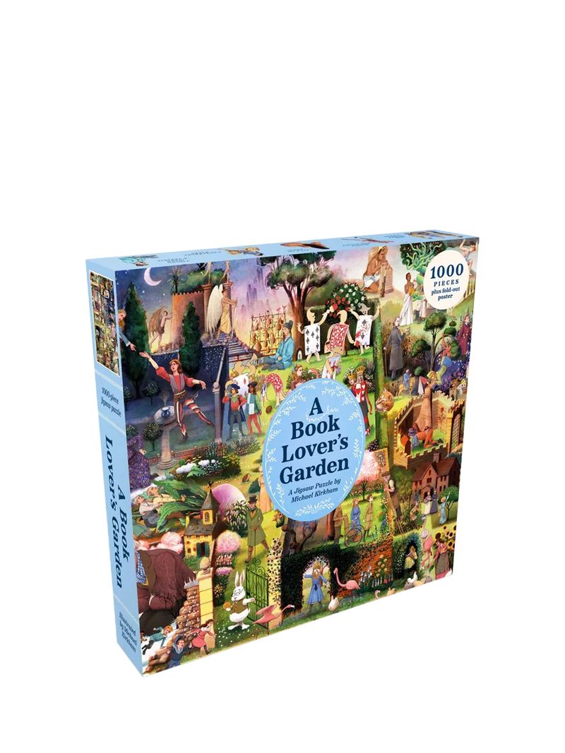Laurence King Publishing Book Lover's Garden jigsaw puzzle 1000 pieces, imported from the UK