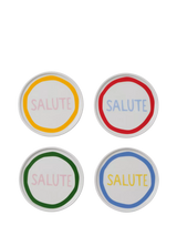 John Lewis In The Roundhouse Salute Fine China Coasters, Set of 4- Buy online at McGrocer