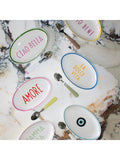 In The Roundhouse Ciao Bella fine china oval dish 20cm, UK version