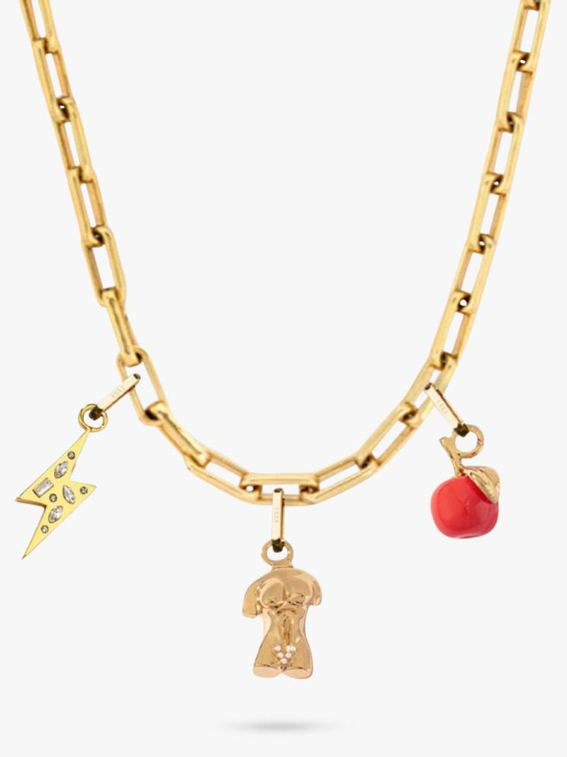 frkl. Eve Charm gold plated brass charm, imported from the UK