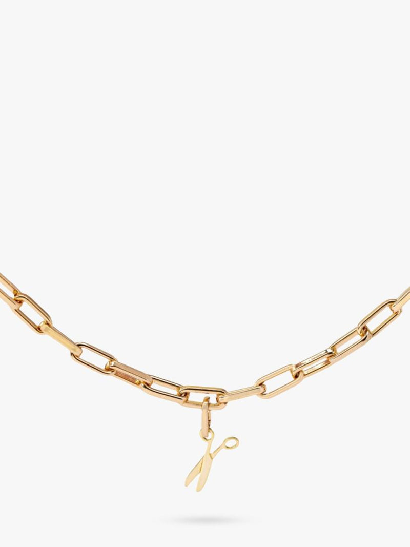 frkl. Rebel Hearts gold scissor charm with crystals, imported from the UK