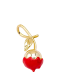 frkl. Let's Eat Cake cherry charm gold plated brass small, UK version