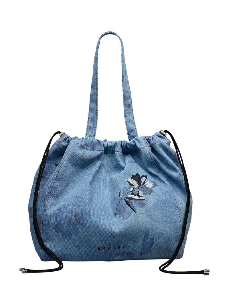 Radley Eden Row tote bag in denim blue (British brand)
