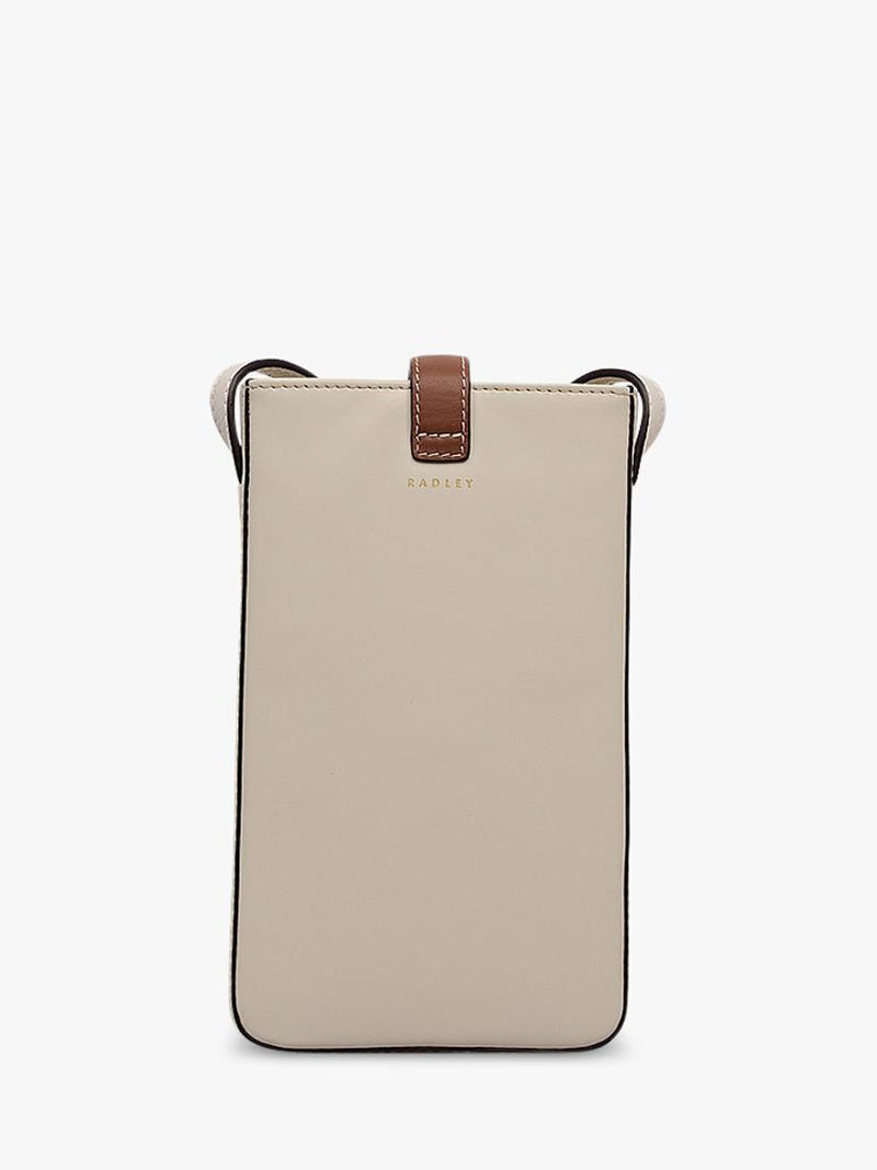 Radley Willis Street phone cross body bag in Salt (British brand)