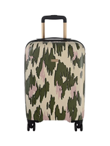 John Lewis Radley Abstract Animal Cabin 4-Wheel Suitcase, Hunter Green- Buy online at McGrocer
