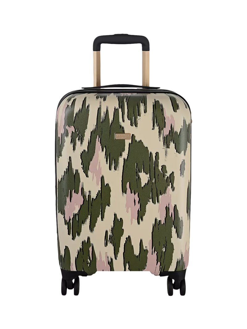 Radley Abstract Animal cabin suitcase hunter green, imported from the UK