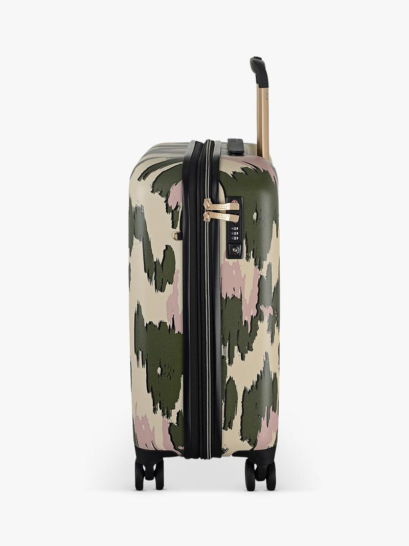 Radley Abstract Animal cabin suitcase hunter green, imported from the UK