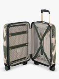 Radley Abstract Animal cabin suitcase hunter green, imported from the UK