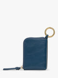 Radley Golden Lane bag charm in blue - British product