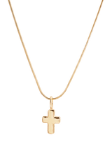 John Lewis Recognised Faith Snake Chain Pendant Necklace 45cm- Buy online at McGrocer