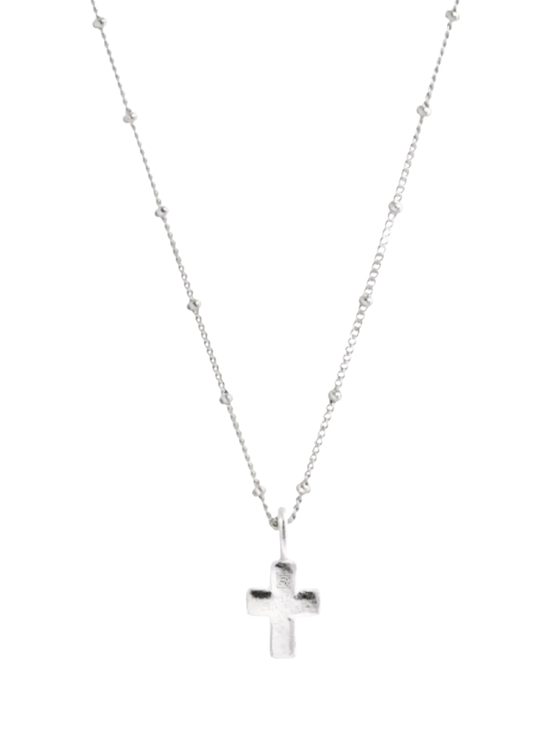 Recognised Bobble Chain and Faith Pendant Necklace