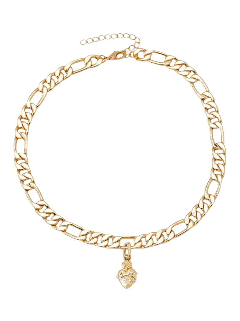 frkl. Love is Pain max necklace in gold, imported from the UK