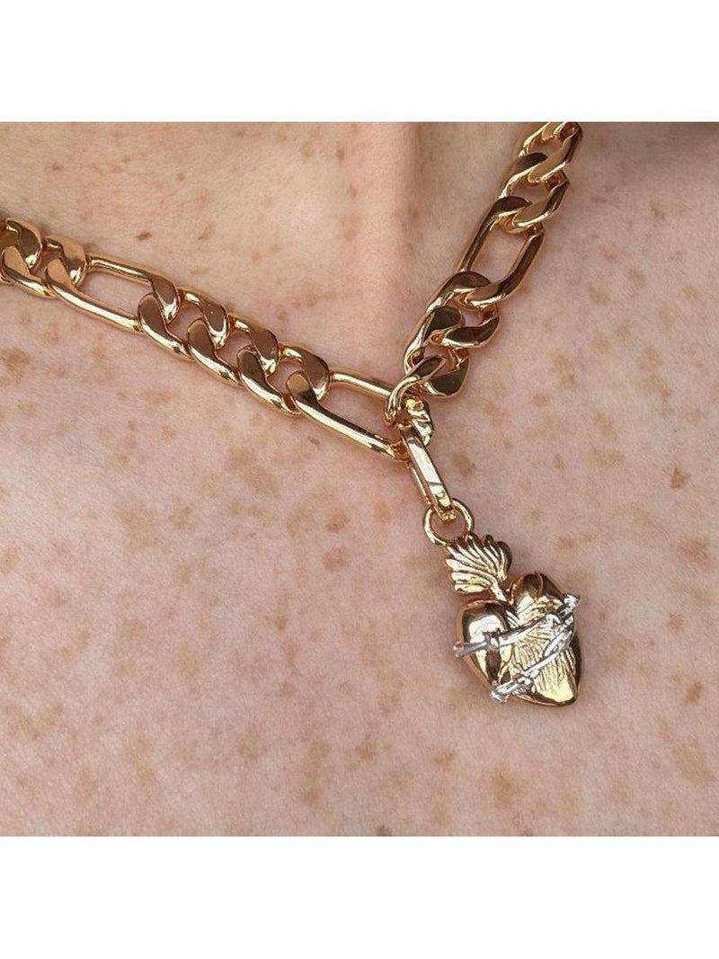 frkl. Love is Pain max necklace in gold, imported from the UK