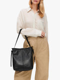Radley Connaught leather shoulder bag black H33cm (British brand)