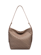 John Lewis Radley The Luxborough Leather Striped Bucket Bag- Buy online at McGrocer