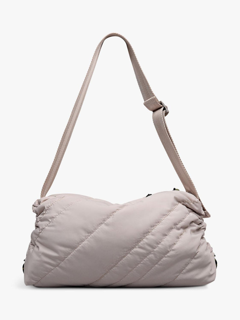 Radley Eden Row crossbody bag feather grey quilted nylon (British brand)