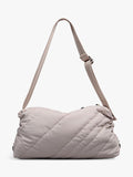 Radley Eden Row crossbody bag feather grey quilted nylon (British brand)