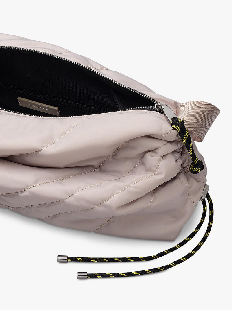 Radley Eden Row crossbody bag feather grey quilted nylon (British brand)