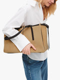 Radley Connaught suede large shoulder bag Sahara, UK version
