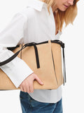Radley Connaught suede large shoulder bag Sahara, UK version