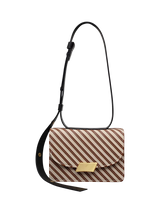 John Lewis Radley The Belsize Stripe Small Shoulder Bag, Salt- Buy online at McGrocer