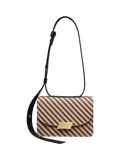Radley Belsize Stripe small shoulder bag in Salt (British brand)