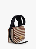 Radley Belsize Stripe small shoulder bag in Salt (British brand)