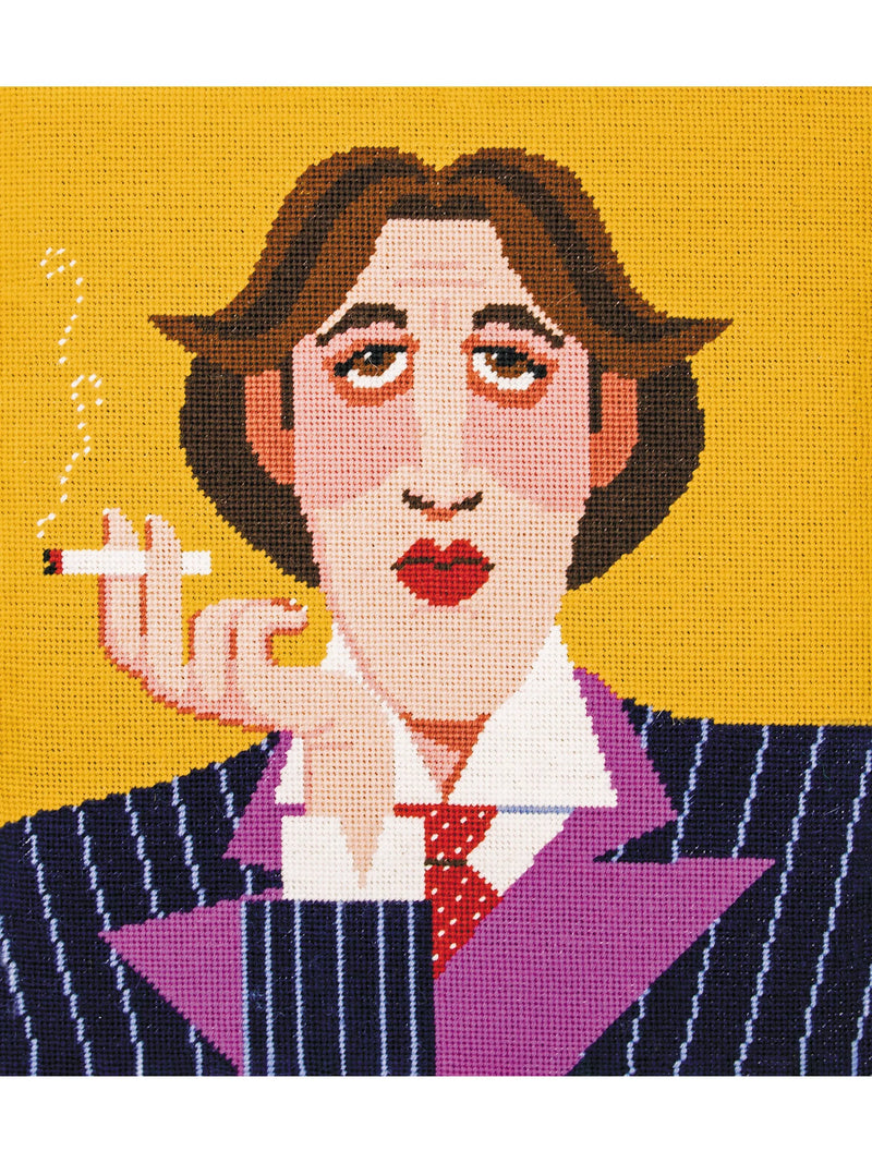 Appletons Oscar Wilde tapestry kit 30x34cm, imported from the UK
