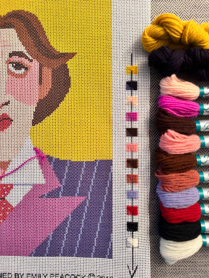 Appletons Oscar Wilde tapestry kit 30x34cm, imported from the UK