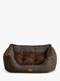 Joules Henson Check pet bed with padded sides, UK version