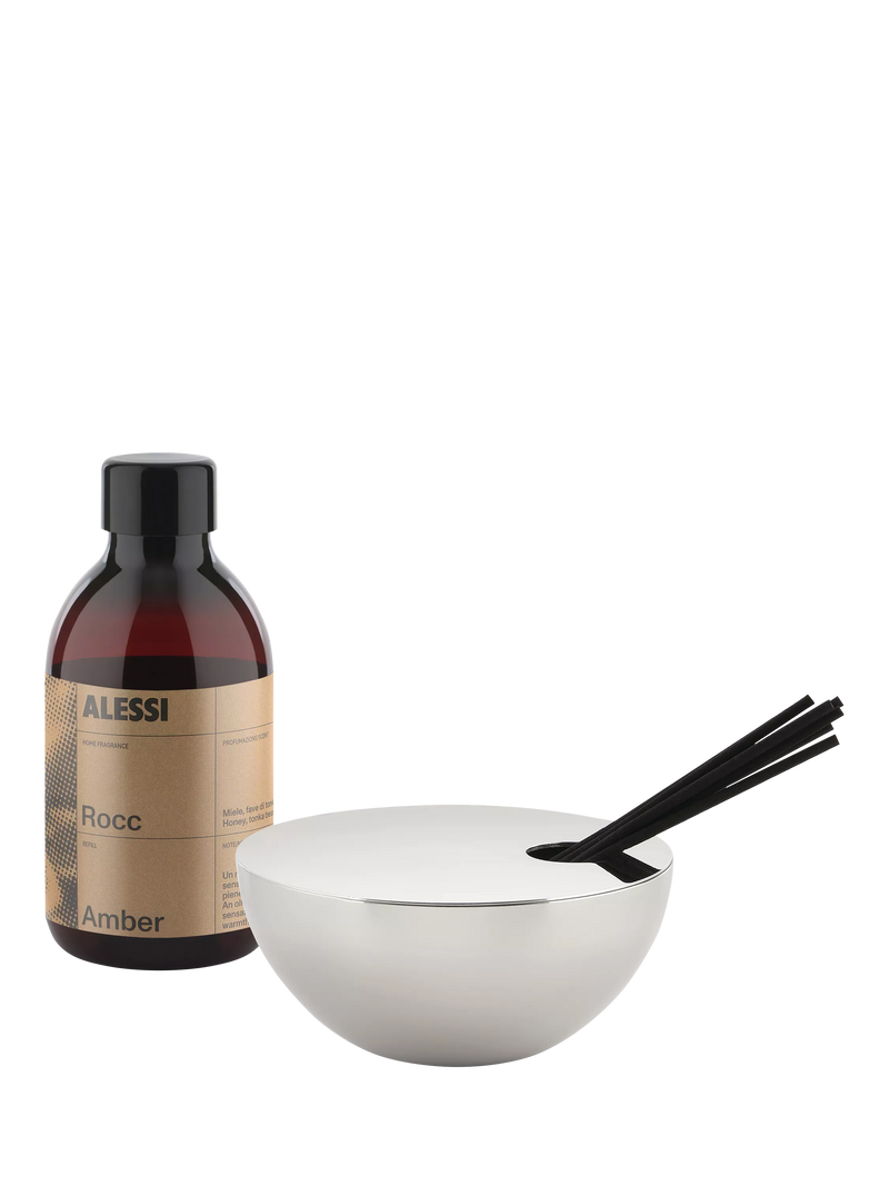 Alessi reed diffuser Amber 200ml, imported from the UK