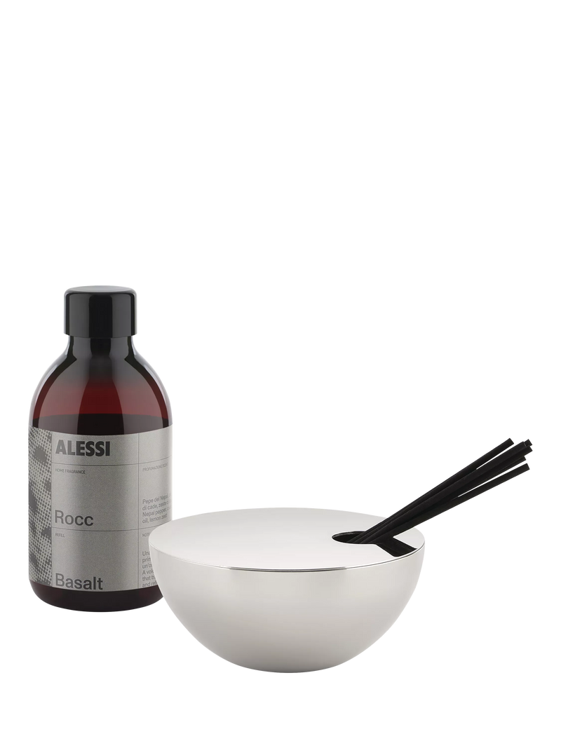 Alessi reed diffuser Basalt 200ml, imported from the UK