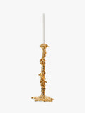 Pols potten Drip extra large candle holder gold aluminium, imported from the UK