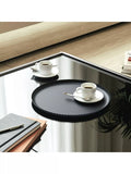Alessi Pleats tray black 31cm, imported from the UK