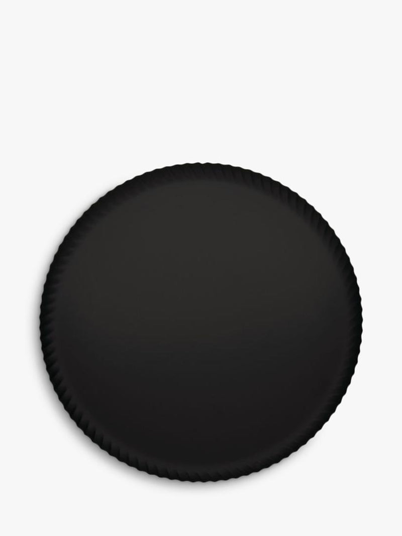 Alessi Pleats tray black 31cm, imported from the UK