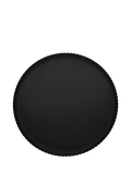 Alessi Pleats tray black 31cm, imported from the UK