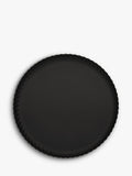 Alessi steel tray black 23cm (British brand)