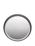 Alessi Pleats round stainless steel tray 23cm, UK version