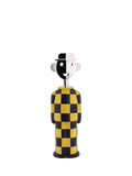 Alessi chequered corkscrew yellow black (British brand)