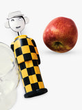 Alessi chequered corkscrew yellow black (British brand)