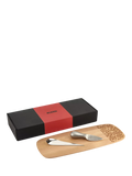 Alessi cheese board set beech wood, UK version