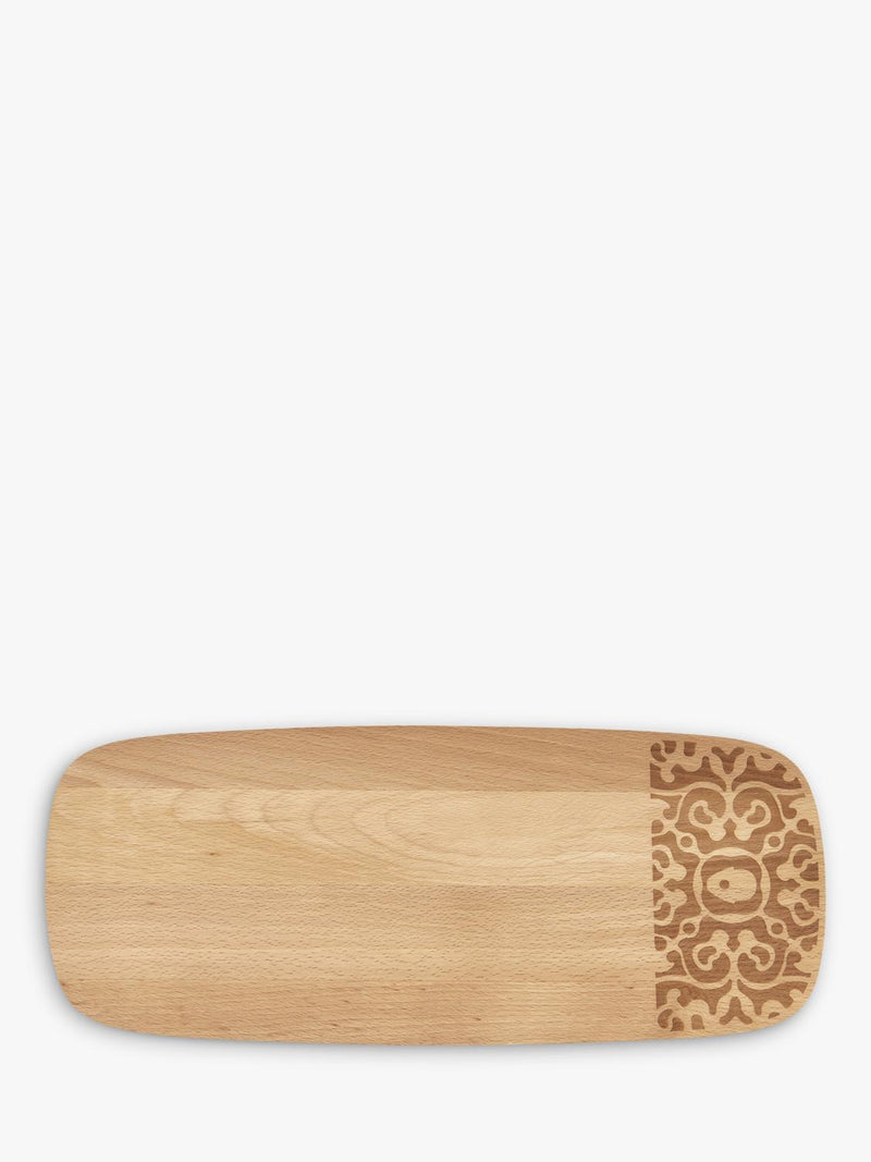 Alessi cheese board set beech wood, UK version
