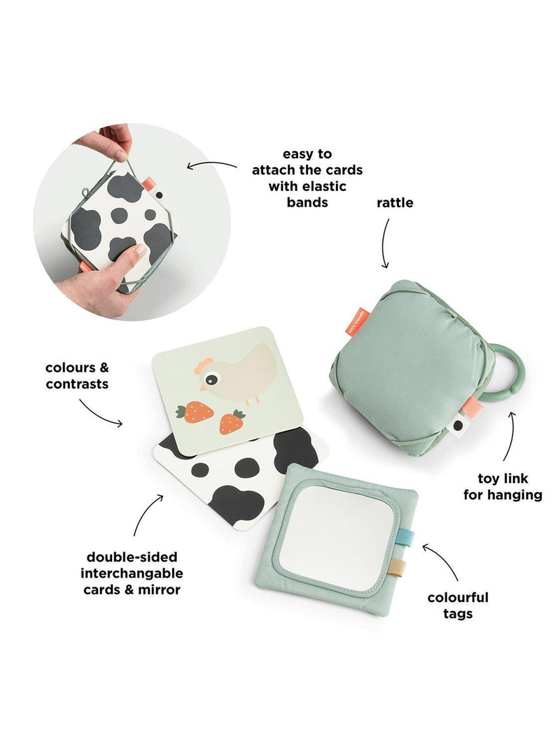 Done by Deer baby contrast card holder, imported from the UK