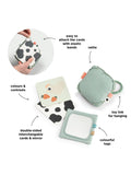 Done by Deer baby contrast card holder, imported from the UK