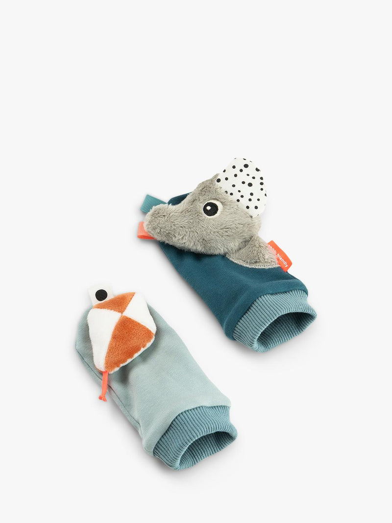 Done by Deer rattle socks for babies (British brand)