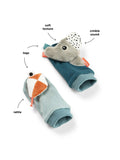 Done by Deer rattle socks for babies (British brand)