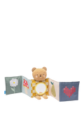 Taf Toys Snuggle Bear Book soft baby toy with mirror - British product