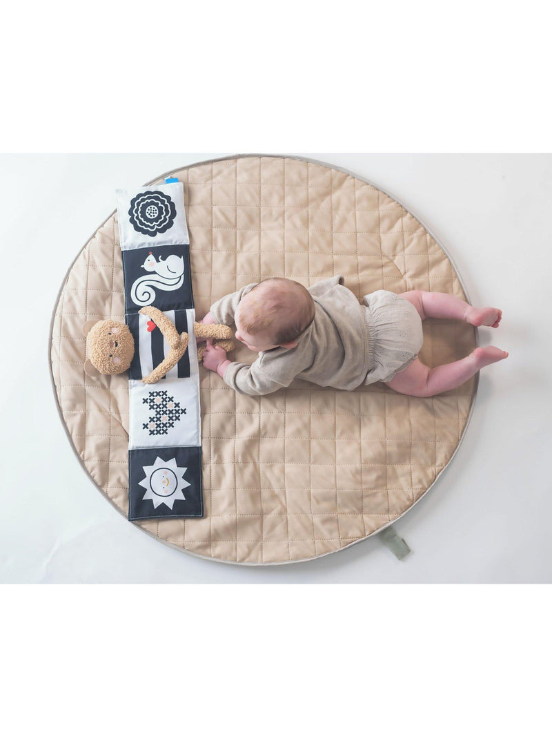 Taf Toys Snuggle Bear Book soft baby toy with mirror - British product